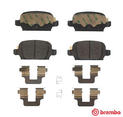 Brembo Brake Pads Rear Opel Tigra ( Set Lh&Rh) (P59037)