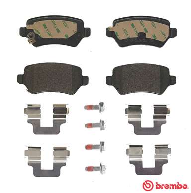 Brembo Brake Pads Rear Opel Astra Zafira ( Set Lh&Rh) (P59038)