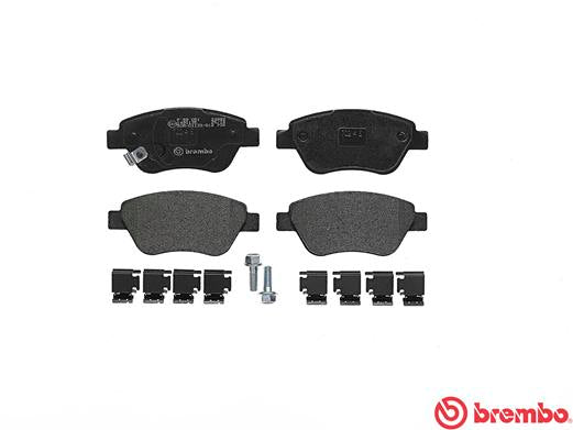 Brembo Brake Pads Front Opel Corsa Lite1 ( Set Lh&Rh) (P59051)