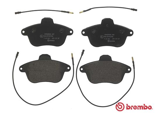 Brembo Brake Pads Rear Ren Clio 2 V6 ( Set Lh&Rh) (P61046)