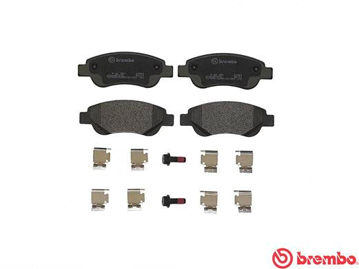 Brembo Brake Pads Front Citroen C1 1. ( Set Lh&Rh) (P61081)