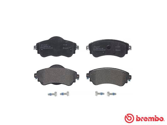 Brembo Brake Pads Front Citroen C4 Ii (B7 ( Set Lh&Rh) (P61105)