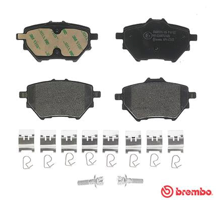 Brembo Brake Pads Rear Citroen C4/ Peugeot ( Set Lh&Rh) (P61122)