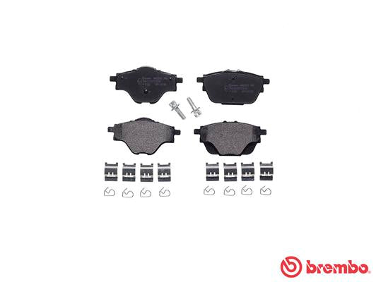 Brembo Brake Pads Rear Citroen C4 Picasso/3008/3 ( Set Lh&Rh) (P61124)