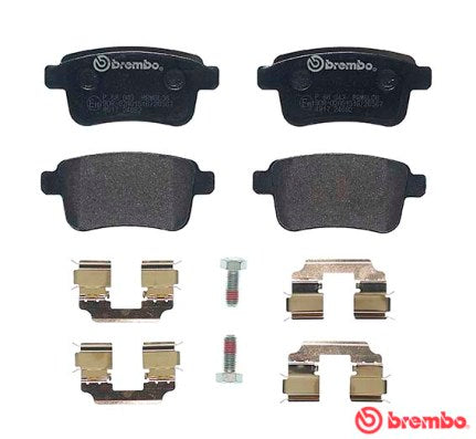 Brembo Brake Pads Rear Renault Kangoo ( Set Lh&Rh) (P68043)