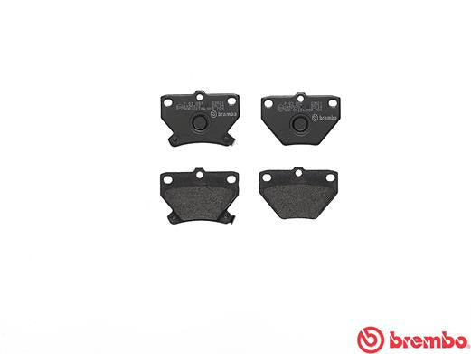 Brembo Brake Pads Rear Toyota Run-X 180 ( Set Lh&Rh) (P83052)