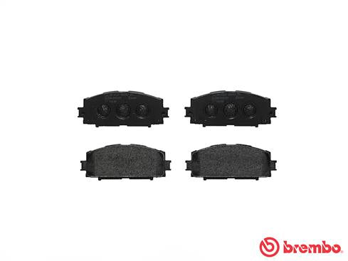 Brembo Brake Pads Front Toyota Yaris 1.0/ ( Set Lh&Rh) (P83086)