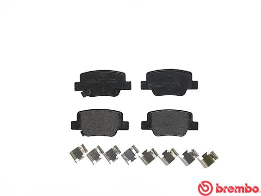 Brembo Brake Pads Rear Toyota Verso Ii ( Set Lh&Rh) (P83114)