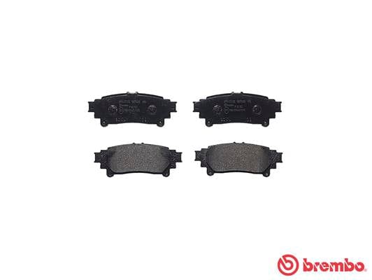 I-Brembo Brake Pads Rear Lexus Rx /Toyota ( Set Lh&amp;Rh) (P83152)