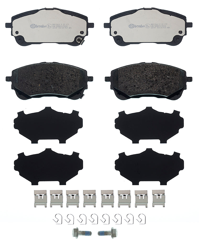 Brembo Brake Pads Front Toyota ( Set Lh&Rh) (P83177)