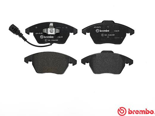 Brembo Brake Pads Front Audi A3/Golf5 ( Set Lh&Rh) (P85075)