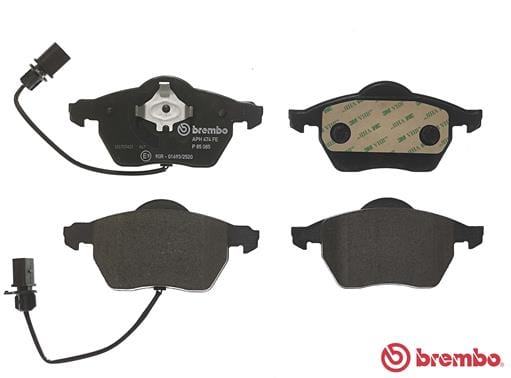 Brembo Bremb O Pad S Audi Audi A4 1.8T (Stel Links &amp; Regs) (P85085)