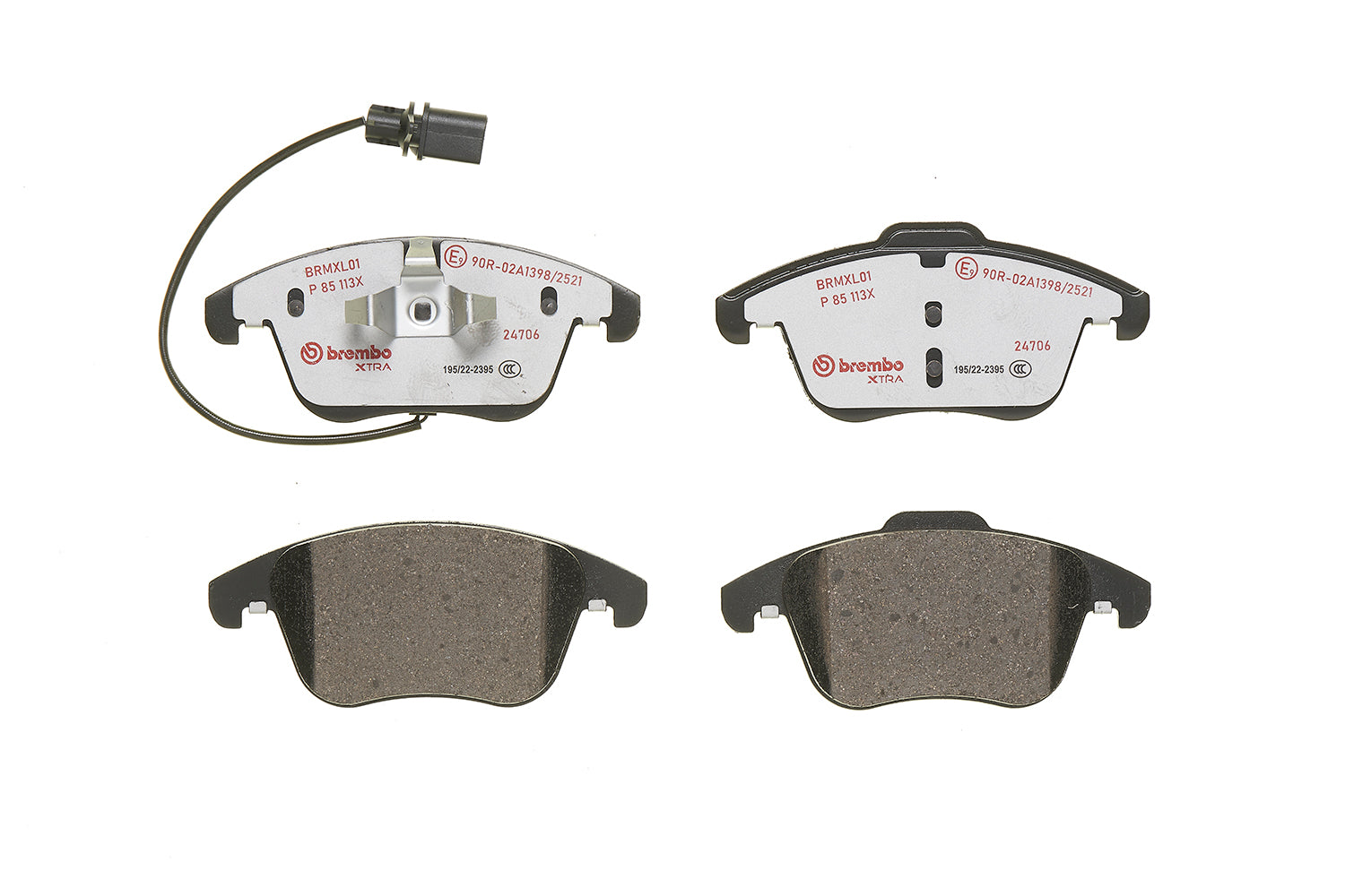 Brembo Brake Pads Front Audi A4/A5 2008O ( Set Lh&Rh) (P85113X)