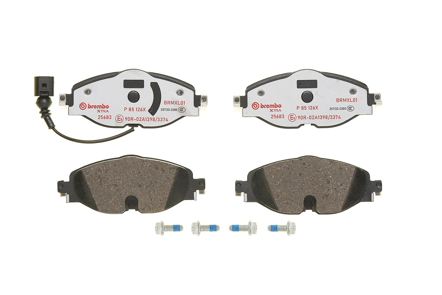 Brembo Brake Pads Front Audi A3/Golf 7 ( Set Lh&Rh) (P85126X)