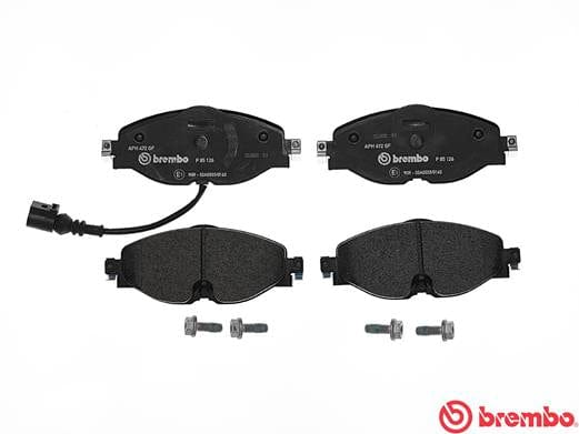 Brembo Brake Pads Front Audi A3/Golf 7 ( Set Lh&Rh) (P85126) BREMBO