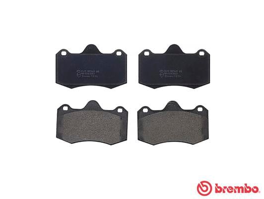 I-Brembo Brake Pads Front Seat Ibiza 5 Cupra ( Set Lh&amp;Rh) (P85134)