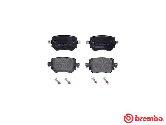 Brembo Brake Pads Rear Audi A1 2010-On ( Set Lh&Rh) (P85135)