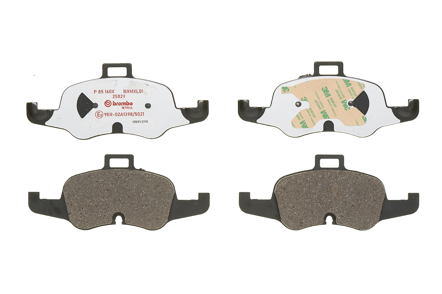 Brembo Brake Pads Front Audi Tt Fv ( Set Lh&Rh) (P85160X)