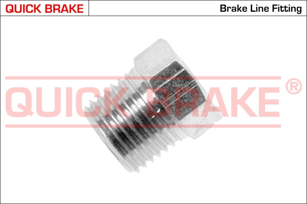 Brake Tube Nut 1/2X20 Unf 13X15.8 (Pe)