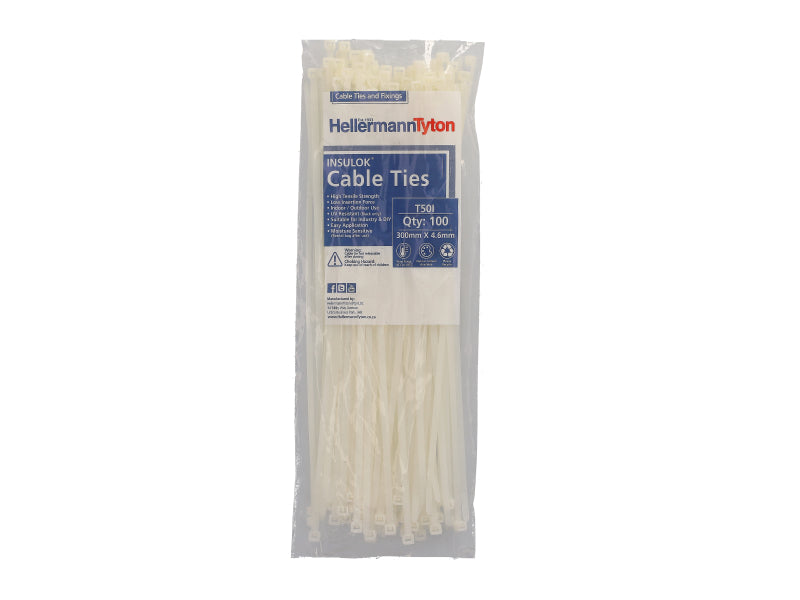 Cable Tie 305 X 4.7 Pack Of 100 (PIT50INT)