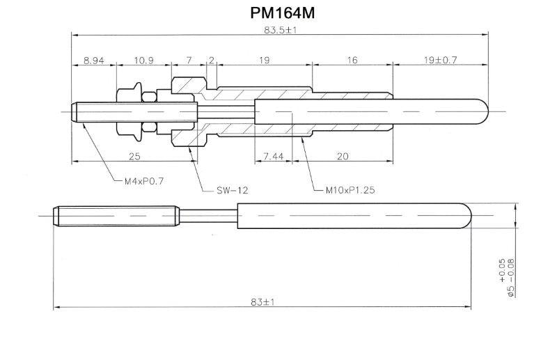 Glow Plug MOTOPART PM164M (1PC)