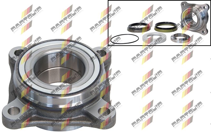 Front Wheel Bearing Kit Toyota Fortuner 4X4 (2006-), Hi Lux "Vigo" 4X4 (2005-) (1 Wheel) PQ761ABS