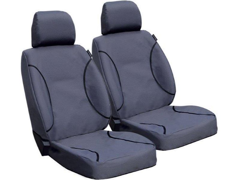 Car Seat Cover Custom Dna 6 Piece Grey Ford Ranger Single Cab Seat Cover Set