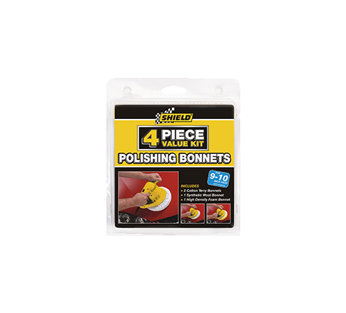 Shield Orbital Polishing Bonnets (4 Piece Value Kit) - Modern Auto Parts 