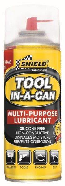 Shield Tool-In-A-Can Multi-Purpose Lubricant Spray - Modern Auto Parts 