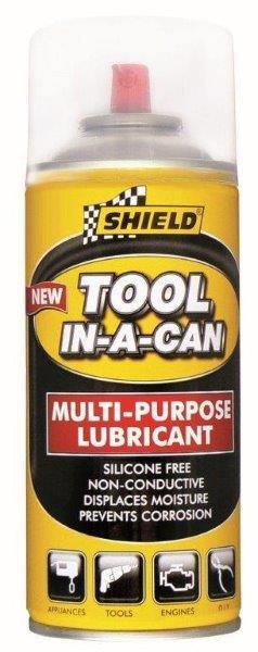 Shield Tool-In-A-Can Multi-Purpose Lubricant Spray - Modern Auto Parts 