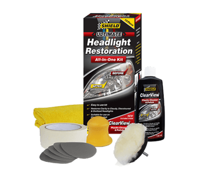 Shield Headlight Resotration Kit - Modern Auto Parts 
