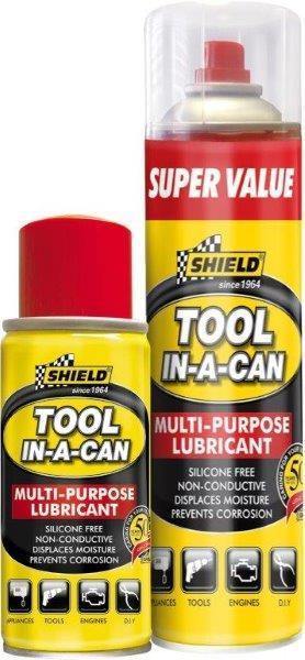 Shield Tool-In-A-Can Multi-Purpose Lubricant Spray - Modern Auto Parts 