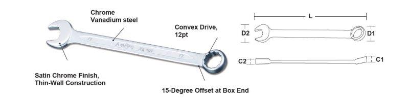 28Mm - Combination Wrench AMPRO T40128 tools at Modern Auto Parts!