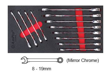 12Pc Geared Comb Wrench Set Ft AMPRO T41478 tools at Modern Auto Parts!