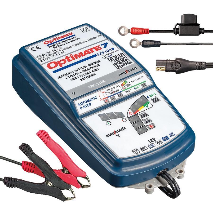 Optimate 7 Auto Tester / Charger / Maintainer - Tm254 - Modern Auto Parts