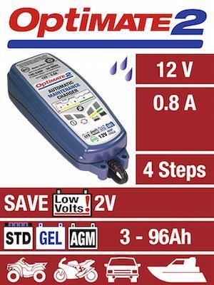 Optimate 2 General Charger / Maintainer - Tm420 - Modern Auto Parts