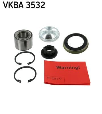 Bearing Kit -Ford Focus / Fiesta (Vkba3532) (Skf) (For 1 Wheel only) Skf