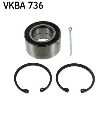 Wheel Bearing Kit (Vkba736) (Skf) (For 1 Wheel only) Skf