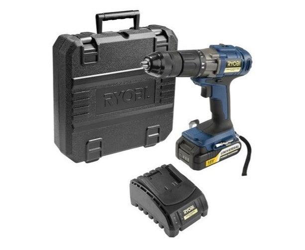 Ryobi 18V Li-Ion Impact Drill Kit 13Mm 40Nm With Battery And Charger