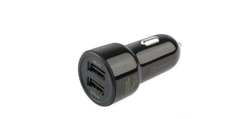 Autogear 12-24V Dual Usb Quick Car Charger Phone