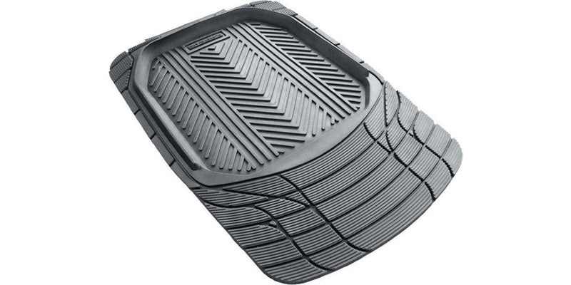 Autogear 2 Piece Rubber Mat Set (Front) - Black - Modern Auto Parts