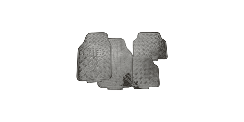 Autogear Aluminium Carbon Mat Set Front And Rear 4 Piece - Modern Auto Parts