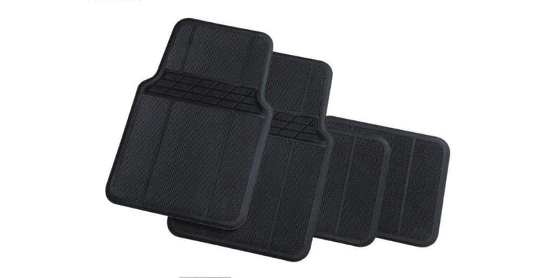 Autogear Black Pvc Mat Set Front And Rear 4 Piece - Modern Auto Parts