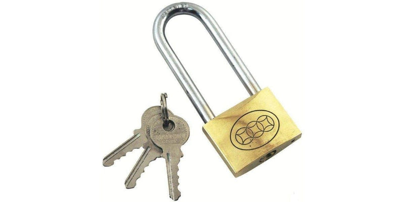 Autogear Brass Padlock With 3 X Keys - Modern Auto Parts