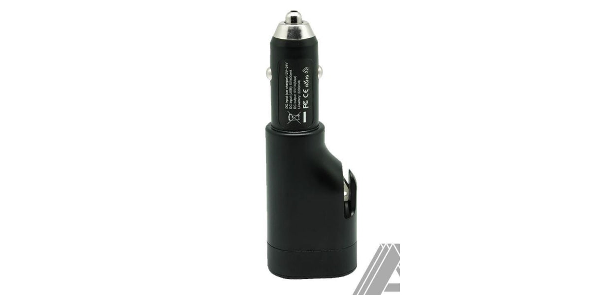 Autogear Car Charger 5-In-1 With Power Bank 2200Mah - Modern Auto Parts