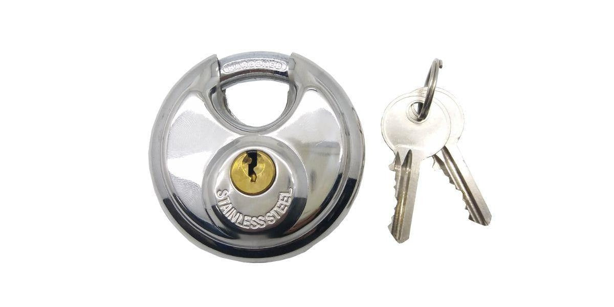 Autogear Disc Padlock With 2 X Keys - Modern Auto Parts