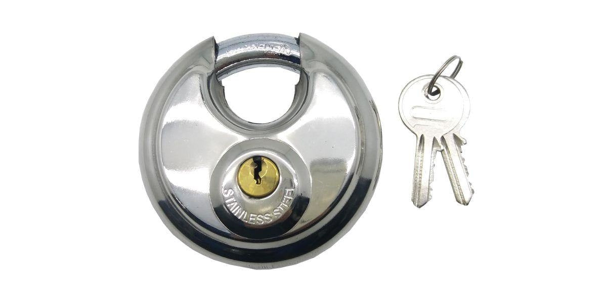 Autogear Disc Padlock With 2 X Keys - Modern Auto Parts