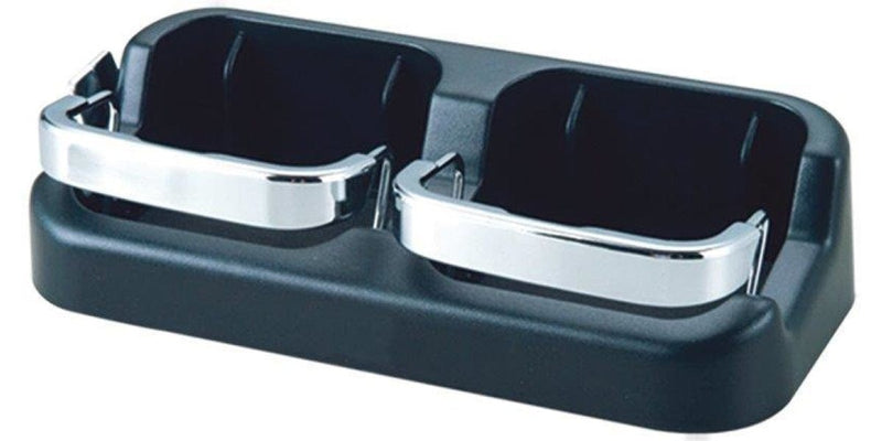 Autogear Dual Drink Holder - black/grey - Modern Auto Parts