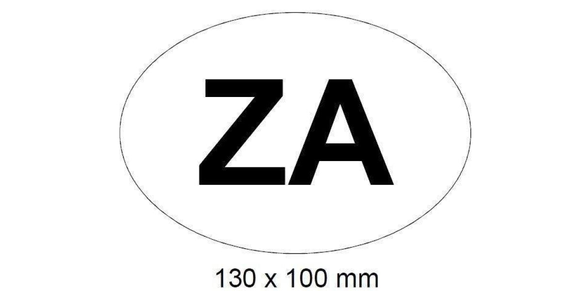 Autogear International Za Oval Sticker - 137X98Mm - Modern Auto Parts