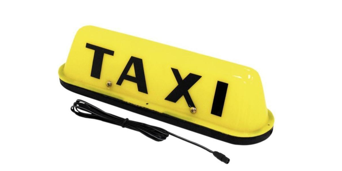 Autogear Magnetic Yellow Taxi Sign - Modern Auto Parts